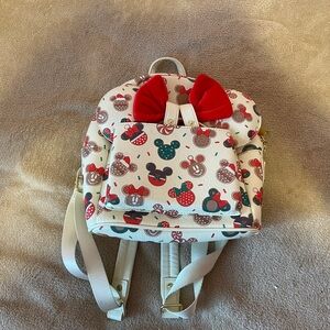 Disney Loungefly backpack with matching ears Christmas